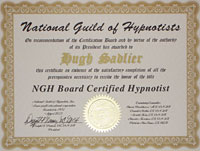 National Guild of Hypnotists Board Certification