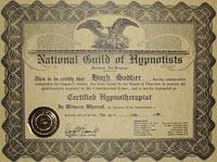 National Guild of Hypnotists Hypnotherapist Certification